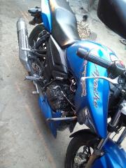 TVS Apache RTR 150 Matt Blue